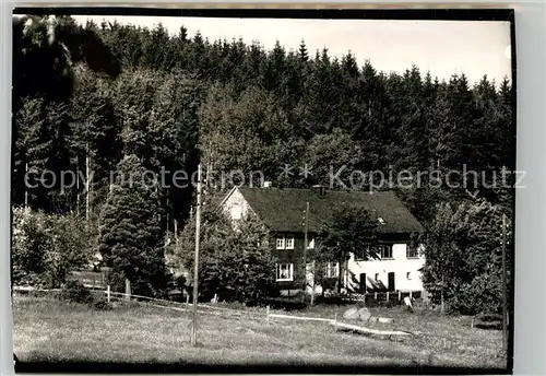 AK / Ansichtskarte Elsoff_Wittgenstein Gaestehaus Pension am Waldrand Elsoff_Wittgenstein
