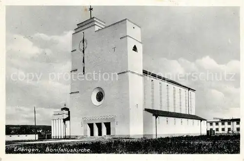 AK / Ansichtskarte Erlangen Bonifatiuskirche Erlangen