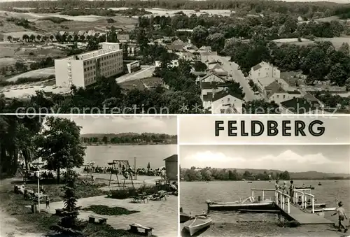 AK / Ansichtskarte Feldberg_Mecklenburg Panoramen Feldberg_Mecklenburg