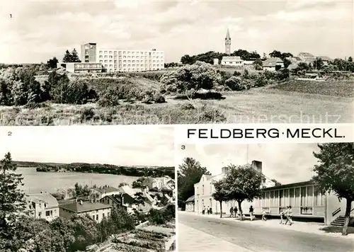AK / Ansichtskarte Feldberg_Mecklenburg FDGB Erholungsheim Freundschaft Haussee Feldberg_Mecklenburg