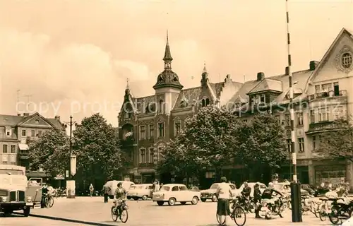 AK / Ansichtskarte Finsterwalde Markt Finsterwalde