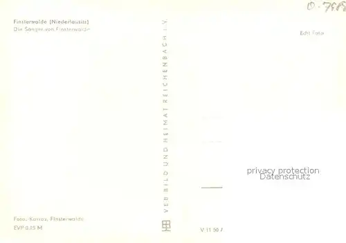 AK / Ansichtskarte Finsterwalde Saender von Finsterwalde Finsterwalde