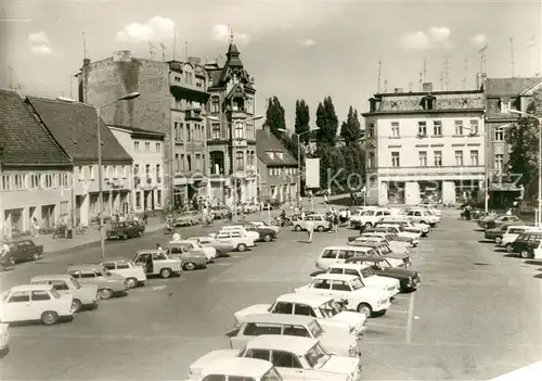 AK / Ansichtskarte Finsterwalde Marktplatz Finsterwalde