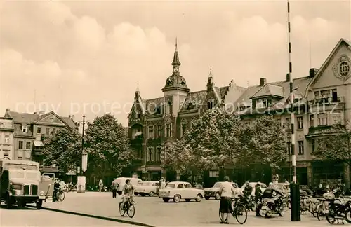 AK / Ansichtskarte Finsterwalde Markt Finsterwalde