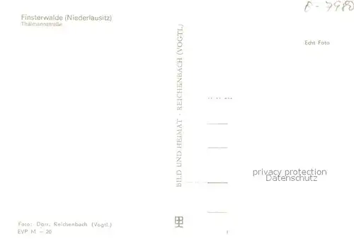 AK / Ansichtskarte Finsterwalde Thaelmannstrasse Finsterwalde