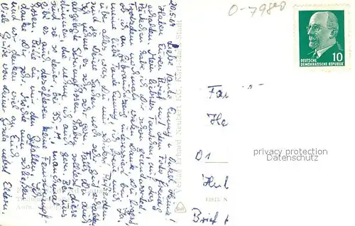 AK / Ansichtskarte Finsterwalde Thaelmannstrasse Finsterwalde