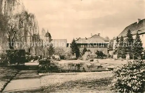 AK / Ansichtskarte Finsterwalde Schlosspark Finsterwalde