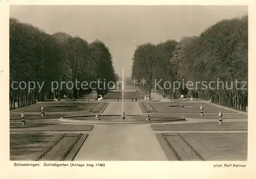 AK / Ansichtskarte Foto_Kellner_Rolf_Nr. 2207 Schwetzingen Schlossgarten  Foto_Kellner_Rolf_Nr.