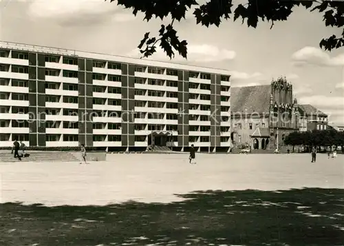 AK / Ansichtskarte Frankfurt_Oder Experimentalbau und Rathaus Frankfurt Oder