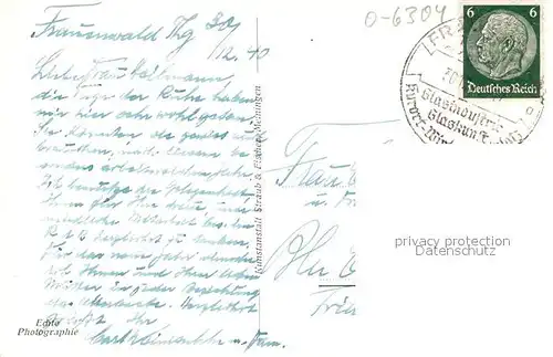 AK / Ansichtskarte Frauenwald_Thueringen Winterpanorama Frauenwald Thueringen