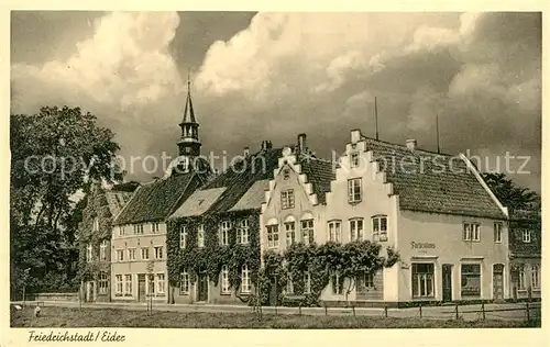 AK / Ansichtskarte Friedrichstadt_Eider Panorama Friedrichstadt_Eider