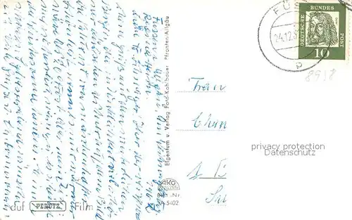 AK / Ansichtskarte Fuessen_Allgaeu mit Schlicke Fuessen Allgaeu