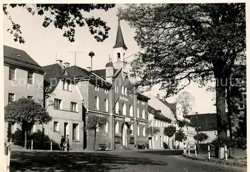 AK / Ansichtskarte Gefell_Schleiz Rathaus Gefell_Schleiz