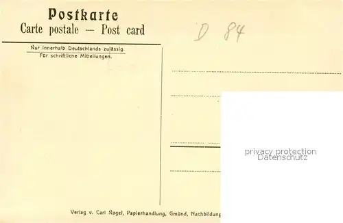 AK / Ansichtskarte Gmuend_Schwaebisch Glockenturm Brunnen Gmuend Schwaebisch