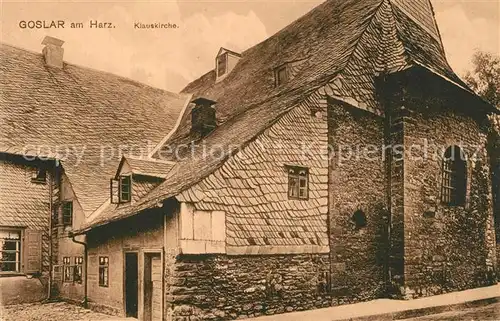 AK / Ansichtskarte Goslar Klauskirche Goslar