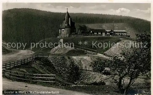 AK / Ansichtskarte Goslar Mattermeisterturm Goslar
