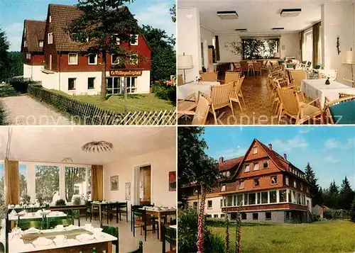 AK / Ansichtskarte Goslar Muettergenesungsheim Haus Tannenhof Goslar