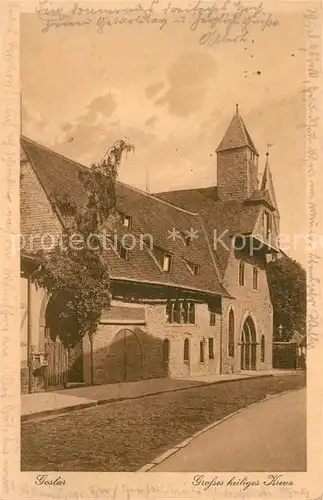 AK / Ansichtskarte Goslar Grosses heiliges Kreuz Goslar