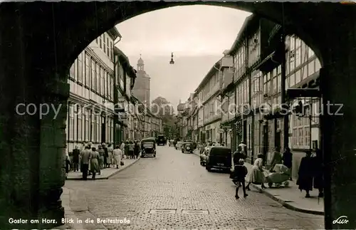 AK / Ansichtskarte Goslar Breitestrasse Goslar