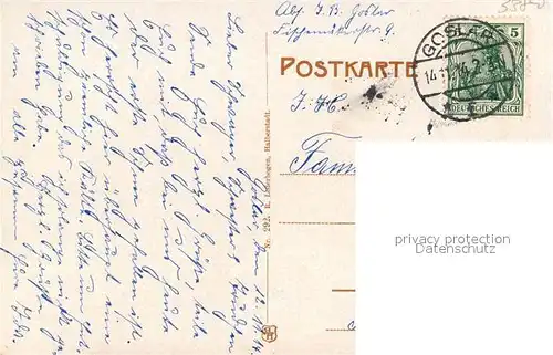 AK / Ansichtskarte Goslar Rathaus Goslar