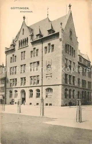 AK / Ansichtskarte Goettingen_Niedersachsen Stadthaus Goettingen Niedersachsen