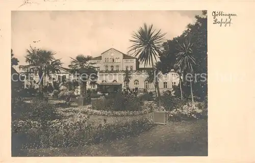 AK / Ansichtskarte Goettingen_Niedersachsen Bahnhof Goettingen Niedersachsen