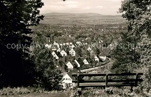 AK / Ansichtskarte Goettingen_Niedersachsen Blick vom Hainberg zum Hohen Hagen Goettingen Niedersachsen