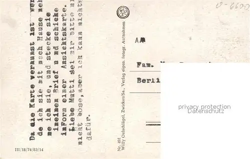 AK / Ansichtskarte Greiz_Thueringen August Bebel Strasse Kirche oberes Schloss Greiz Thueringen