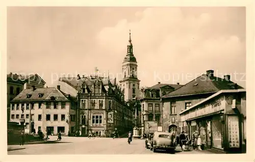 AK / Ansichtskarte Greiz_Thueringen WAlter Rathenau Platz Greiz Thueringen