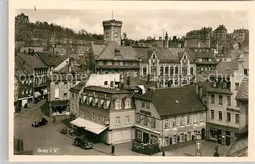 AK / Ansichtskarte Greiz_Thueringen Stadtpanorama Greiz Thueringen