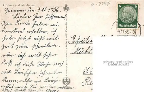 AK / Ansichtskarte Grimma Gattersburg Gondelstation Bruecke Grimma