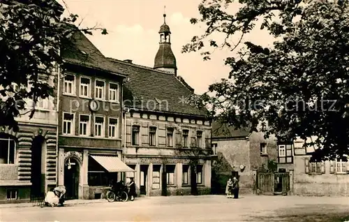 AK / Ansichtskarte Groitzsch_Borna Markt Groitzsch Borna