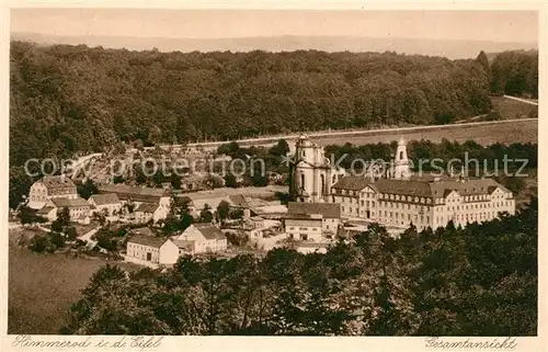 AK / Ansichtskarte Grosslittgen Kloster Himmerod Eifel Fliegeraufnahme Kupfertiefdruck Grosslittgen