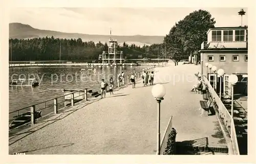 AK / Ansichtskarte Grossschoenau_Sachsen Waldstrandbad Grossschoenau Sachsen