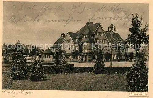 AK / Ansichtskarte Grube_Marga Gasthaus Grube Marga