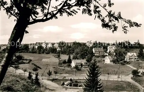 AK / Ansichtskarte Hahnenklee Bockswiese_Harz Panorama Hahnenklee Bockswiese
