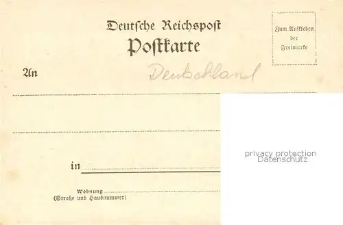 AK / Ansichtskarte Halle_Saale Frankesche Stiftungen Deutsche Reichspost Halle_Saale