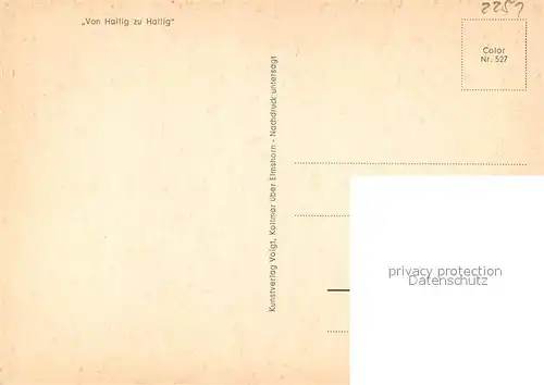 AK / Ansichtskarte Hallig_Groede Hamburger Oland Habel Faehrschiff Hallig Groede