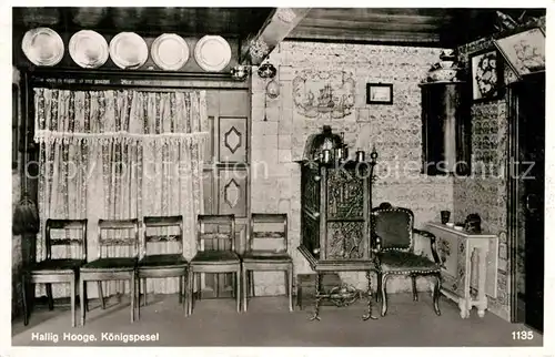 AK / Ansichtskarte Hallig_Hooge Koenigspesel Hallig Hooge