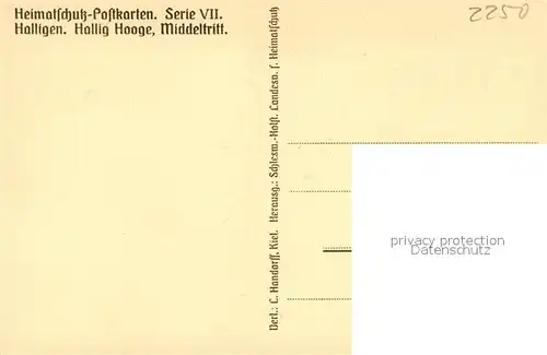 AK / Ansichtskarte Hallig_Hooge Middeltritt Windmuehle Hallig Hooge