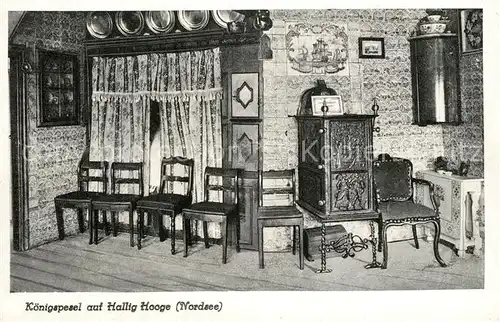 AK / Ansichtskarte Hallig_Hooge Koenigspesel Hallig Hooge