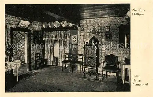 AK / Ansichtskarte Hallig_Hooge Koenigspesel Hallig Hooge