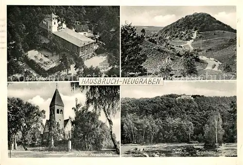 AK / Ansichtskarte Hausbruch Neugraben Falkenberg Kirche Sennhuette Heideburg Hausbruch