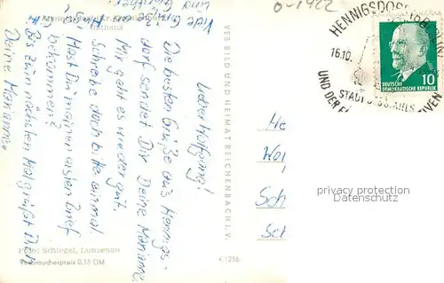 AK / Ansichtskarte Hennigsdorf Rathaus Hennigsdorf