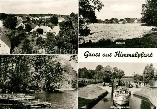 AK / Ansichtskarte Himmelpfort Panorama Stolpsee Haussee Schleusengraben Himmelpfort