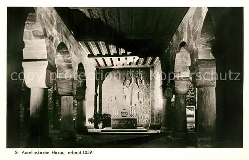 AK / Ansichtskarte Hirsau St Aureliuskirche Innenansicht erbaut 1059 Hirsau