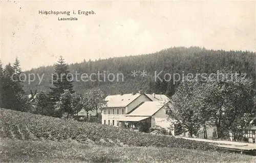 AK / Ansichtskarte Hirschsprung Lademuehle Hirschsprung