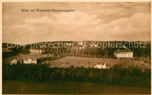 AK / Ansichtskarte Hochweitzschen Panorama Westewitz 