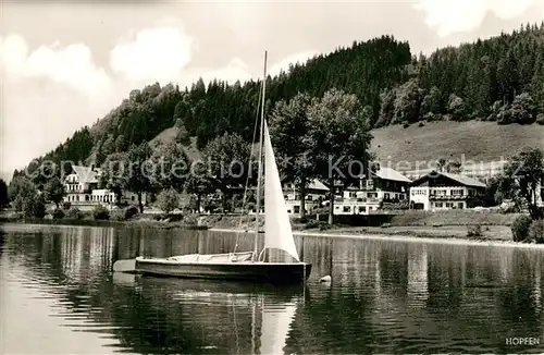 AK / Ansichtskarte Hopfen_See Panorama Hopfen_See