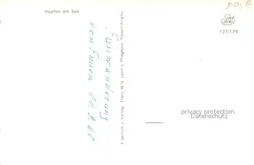 AK / Ansichtskarte Hopfen_See Panorama Hopfen_See
